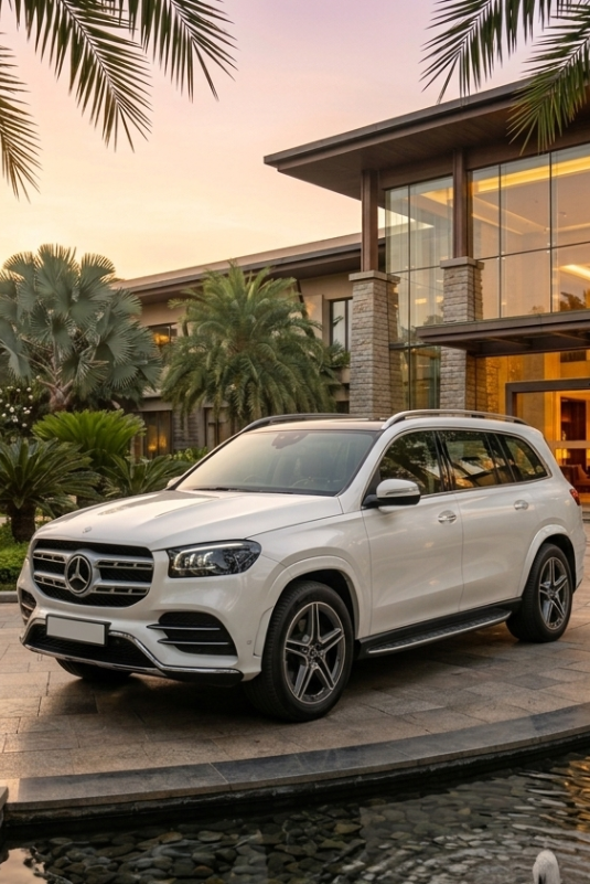 Bens GLS 450 Cab Rental Bangalore