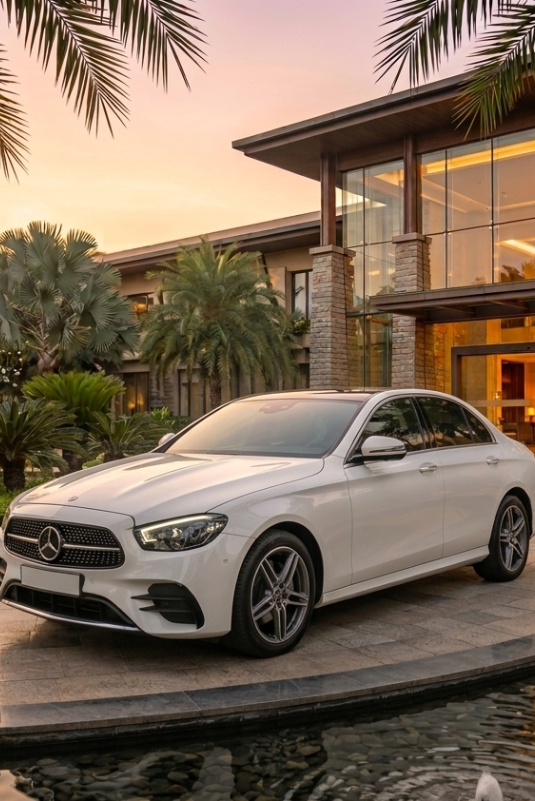 Benz E Class Cab Rental Bangalore
