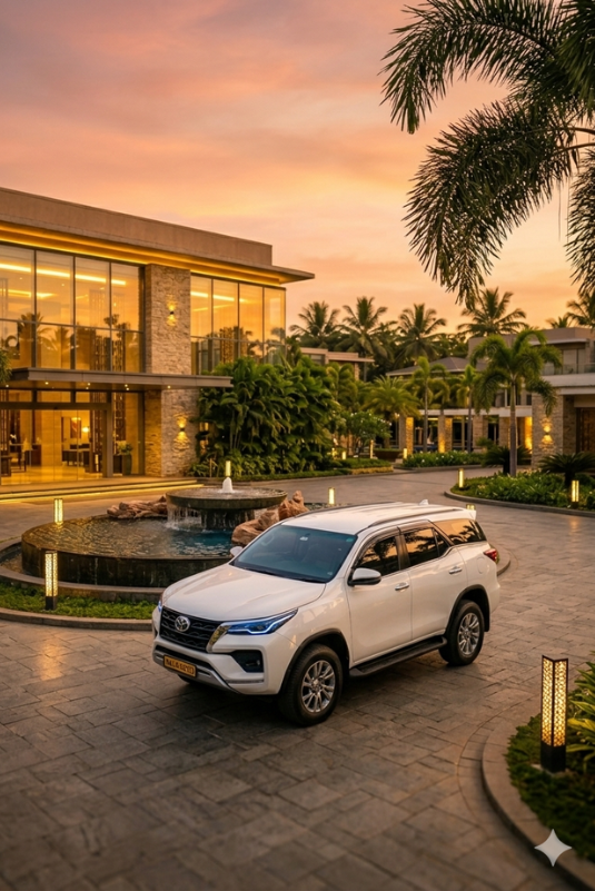 Fortuner Cab rental bangalore